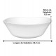 Saladeira 25cm Parma Vidro Opalino Bormioli Rocco
